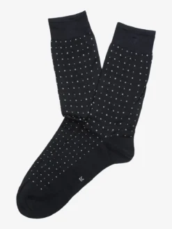 Enrico Coveri Calze corte da uomo in filo di scozia