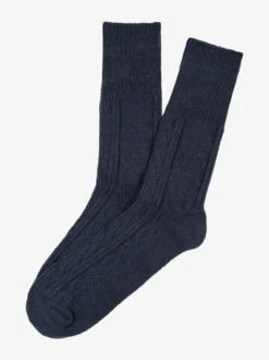 Enrico Coveri Calze corte da uomo morbide in caldo cotone - jeans