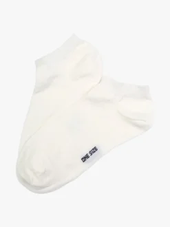 Enrico Coveri Calze corte sneaker da donna in cotone mercerizzato - beige