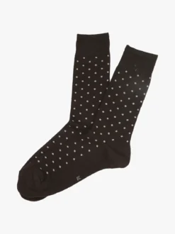Enrico Coveri Calze corte uomo a pois in caldo cotone