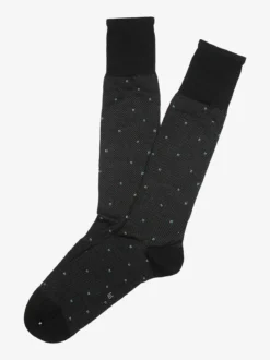 Enrico Coveri Calze lunghe da uomo in filo di scozia con stampe