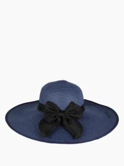 Enrico Coveri Cappello in paglia donna con fiocco