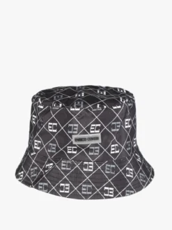Enrico Coveri Cappello unisex da pescatore con logo