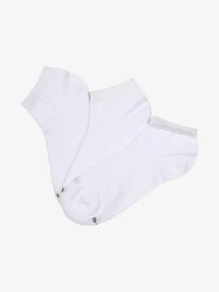 Enrico Coveri Confezione da 3 paia di calze midi in maglia traspirante - bianco
