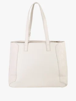 Enrico Coveri Contemporary Borsa a spalla da donna in ecopelle - panna