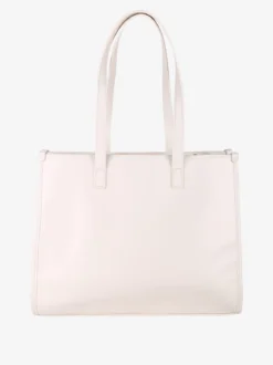 Enrico Coveri Contemporary Borsa donna trapuntata con ciondoli - panna