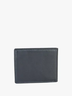 Enrico Coveri Contemporary Portafoglio in pelle da uomo - blu scuro