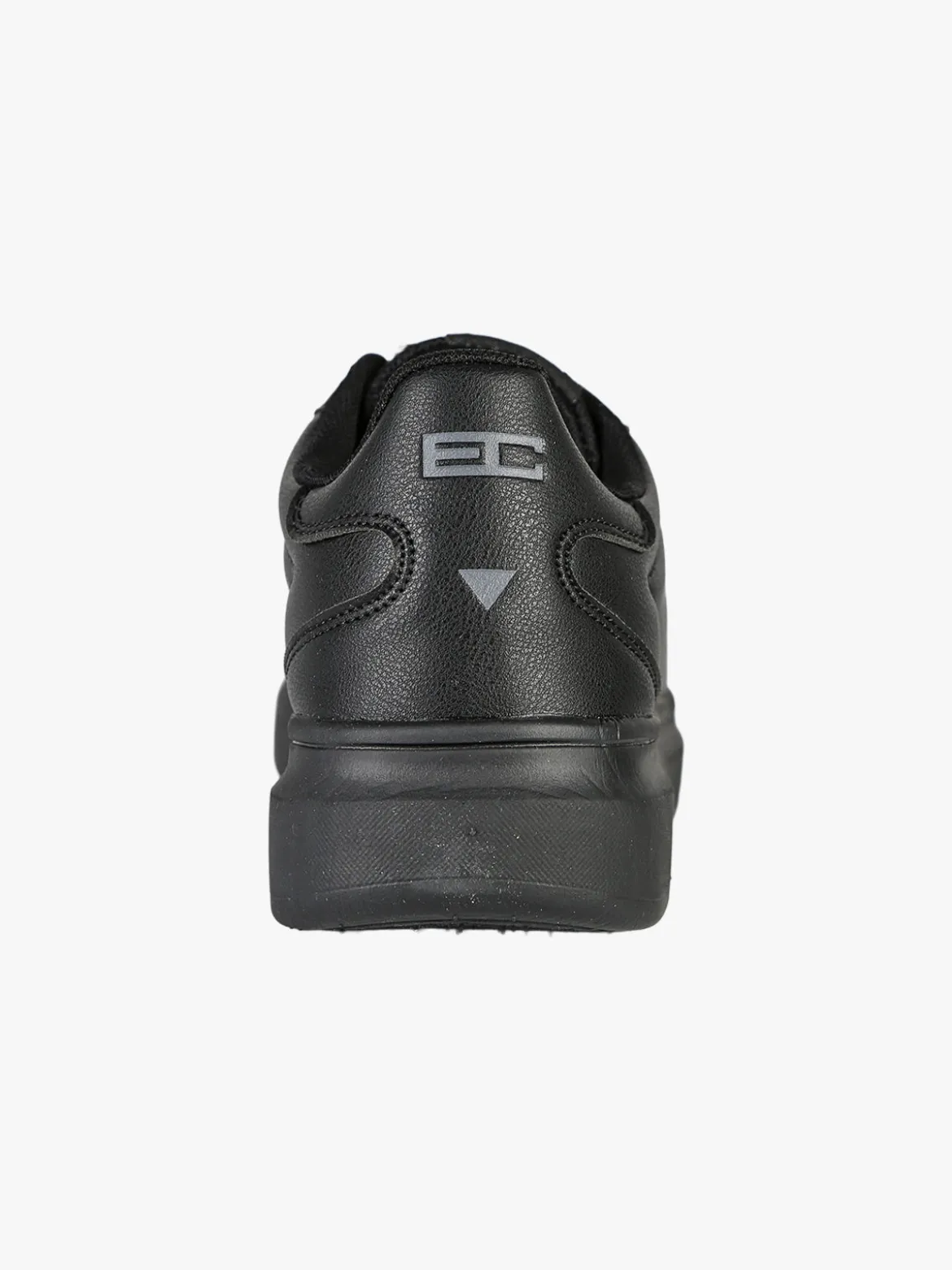 Enrico Coveri Sneakers stringate da uomo con suola alta - nero