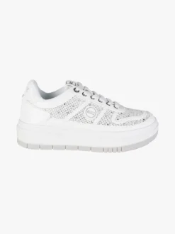 Enrico Coveri Sportswear Sneakers donna con platform e strass