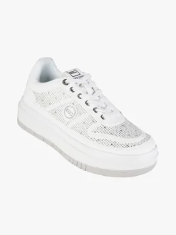 Enrico Coveri Sportswear Sneakers donna con platform e strass