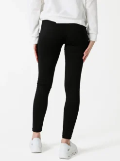 Essenziale Milano Leggings donna in cotone - nero