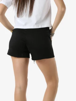 Essenziale Milano Shorts donna sportivi con coulisse - nero