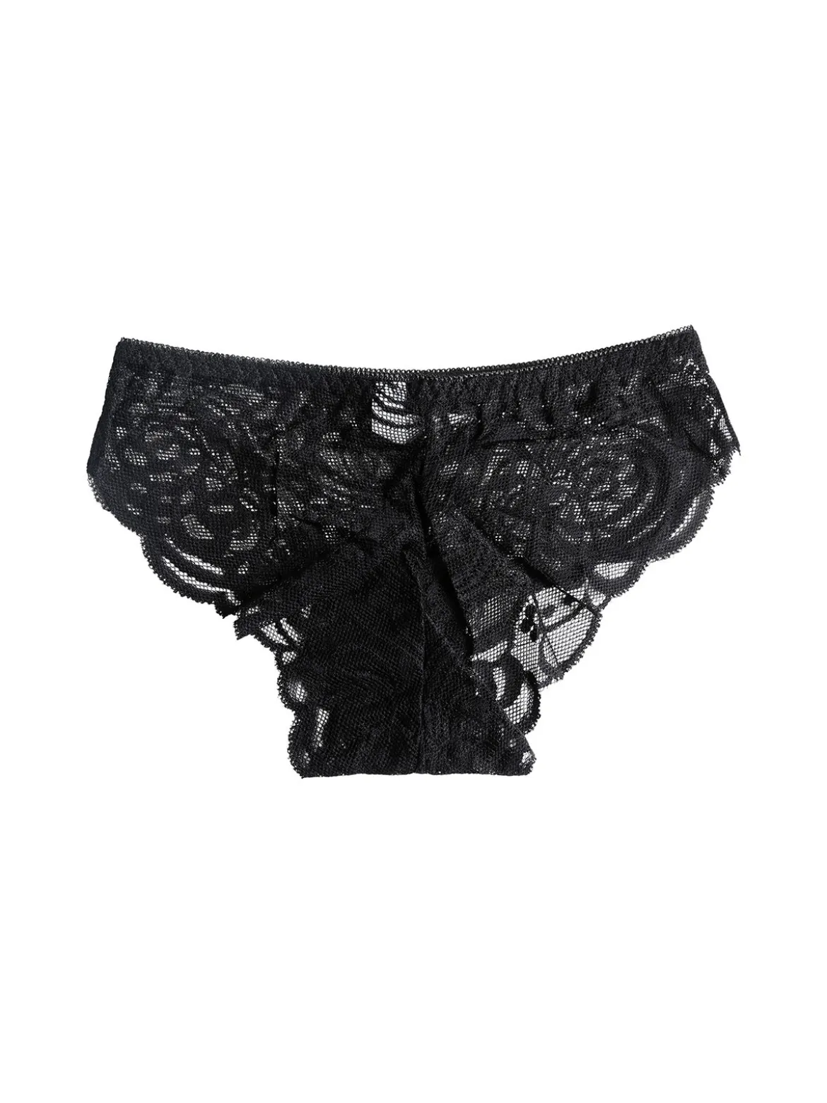 Essenziale Milano Slip donna in pizzo - nero
