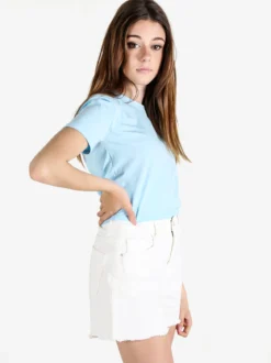 Essenziale Milano T-shirt crop da donna in cotone