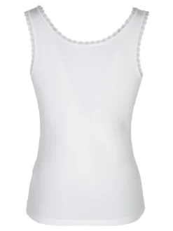 Esse Speroni Canotta donna in cotone modal con pizzo