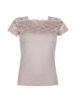 Esse Speroni Maglia manica corta donna con pizzo