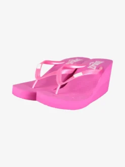 Everlast Infradito in gomma con zeppa donna