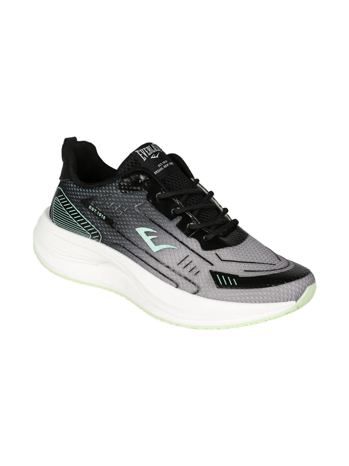 Everlast Sneakers sportive da uomo con lacci - nero
