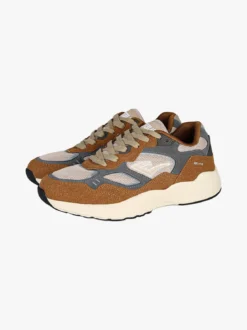 Everlast Sneakers sportive da uomo con suola alta - marrone