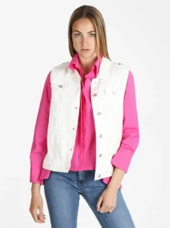 Farfallina Gilet in jeans da donna