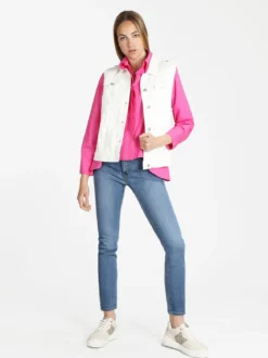 Farfallina Gilet in jeans da donna