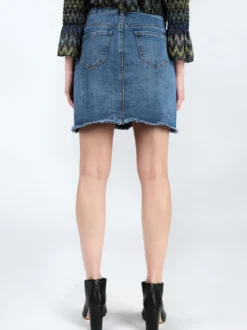 Farfallina Gonna di jeans con bottoni