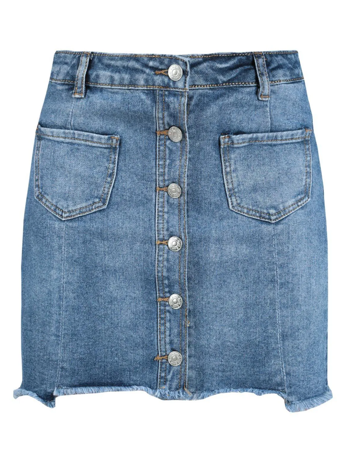 Farfallina Gonna di jeans con bottoni