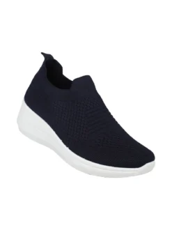Fashion Sneakers donna slip on con zeppa