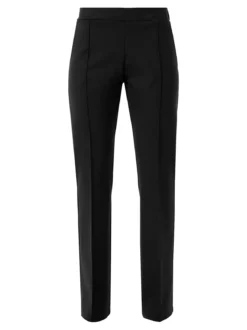 Fast Fashion Completo elegante da donna con blazer e pantaloni con finale a zampa - nero