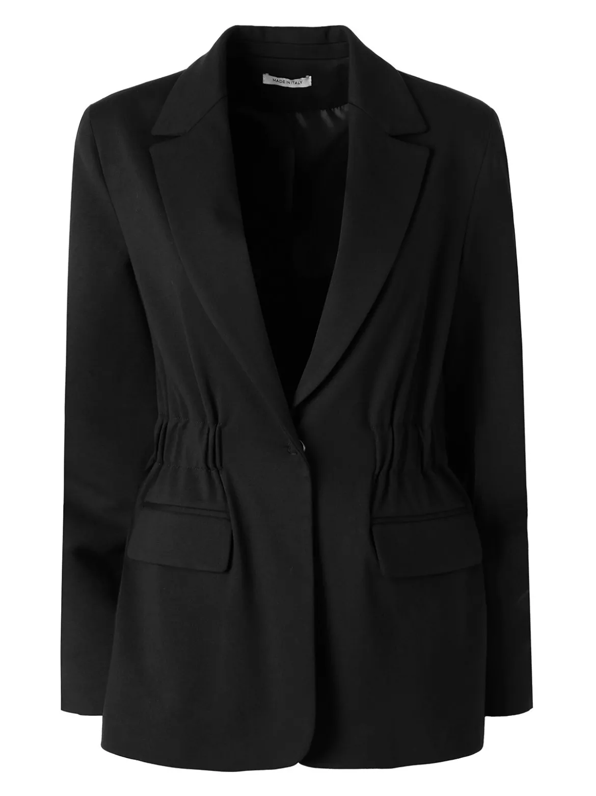 Fast Fashion Completo elegante da donna con blazer e pantaloni con finale a zampa - nero