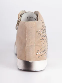 Faxter Sneakers stringate con borchie