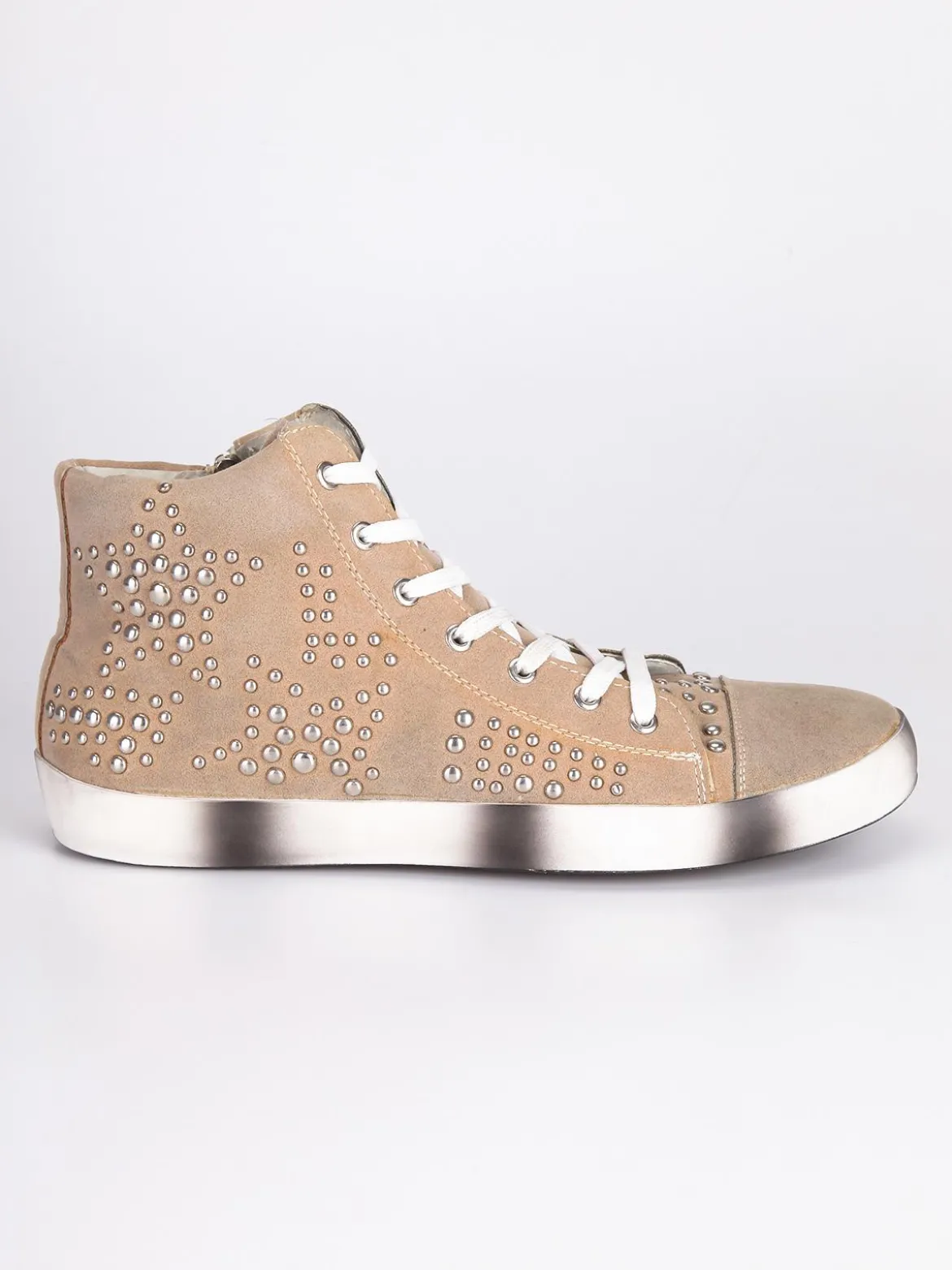 Faxter Sneakers stringate con borchie