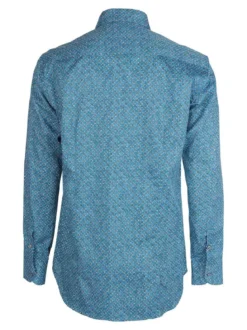 Fb Camicia da uomo con fiorellini