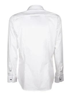 Fb Camicia uomo slim fit a maniche lunghe