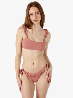 Fendian Bikini donna con fascia imbottita e slip con laccetti - nudo