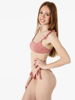 Fendian Bikini donna con fascia imbottita e slip con laccetti - nudo