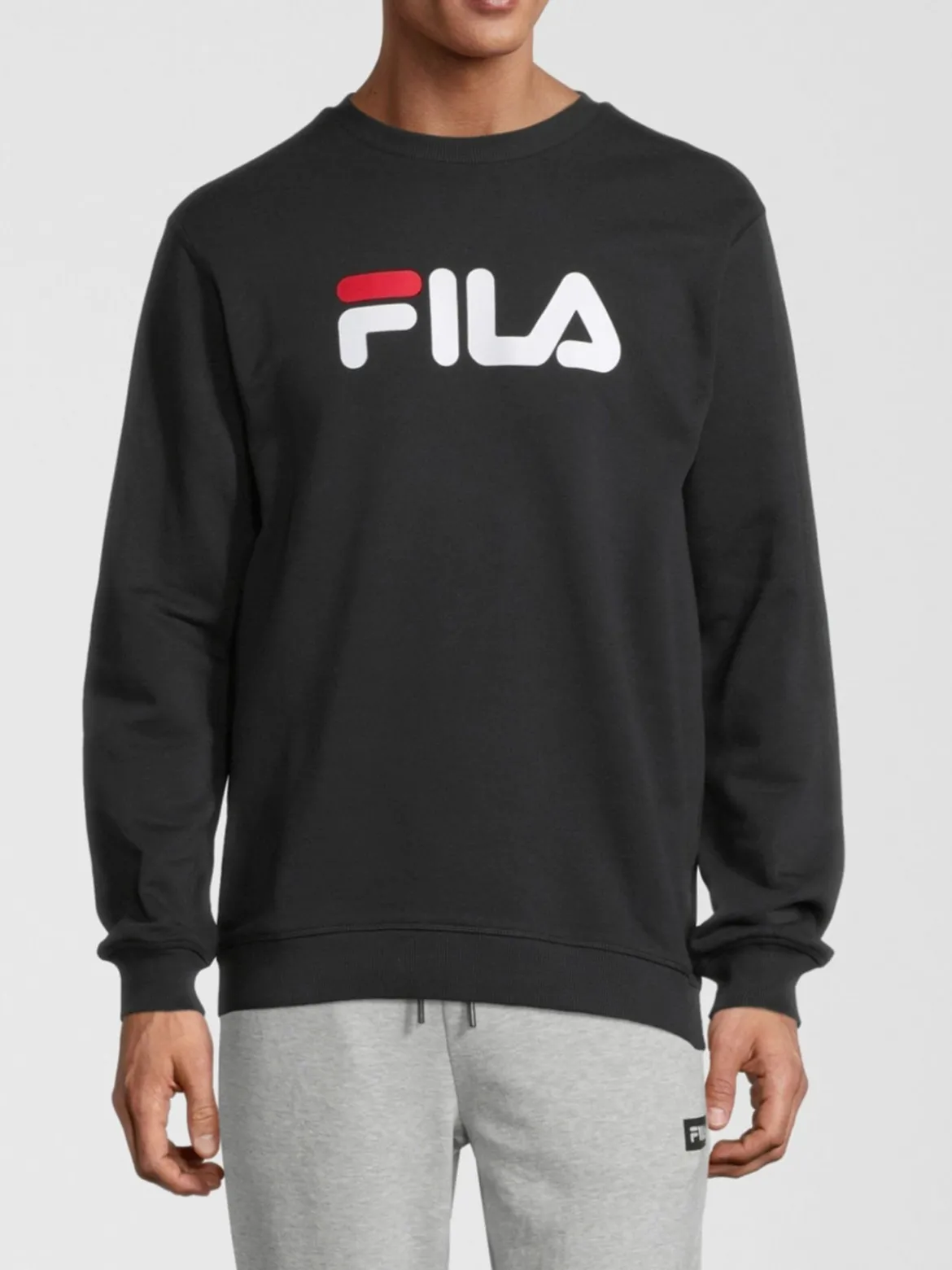 Fila Felpa unisex girocollo in cotone garzato