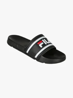 Fila MORRO BAY SLIPPER ciabatte da uomo con logo - nero
