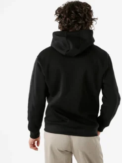 Flex Style Felpa da uomo con cappuccio - nero