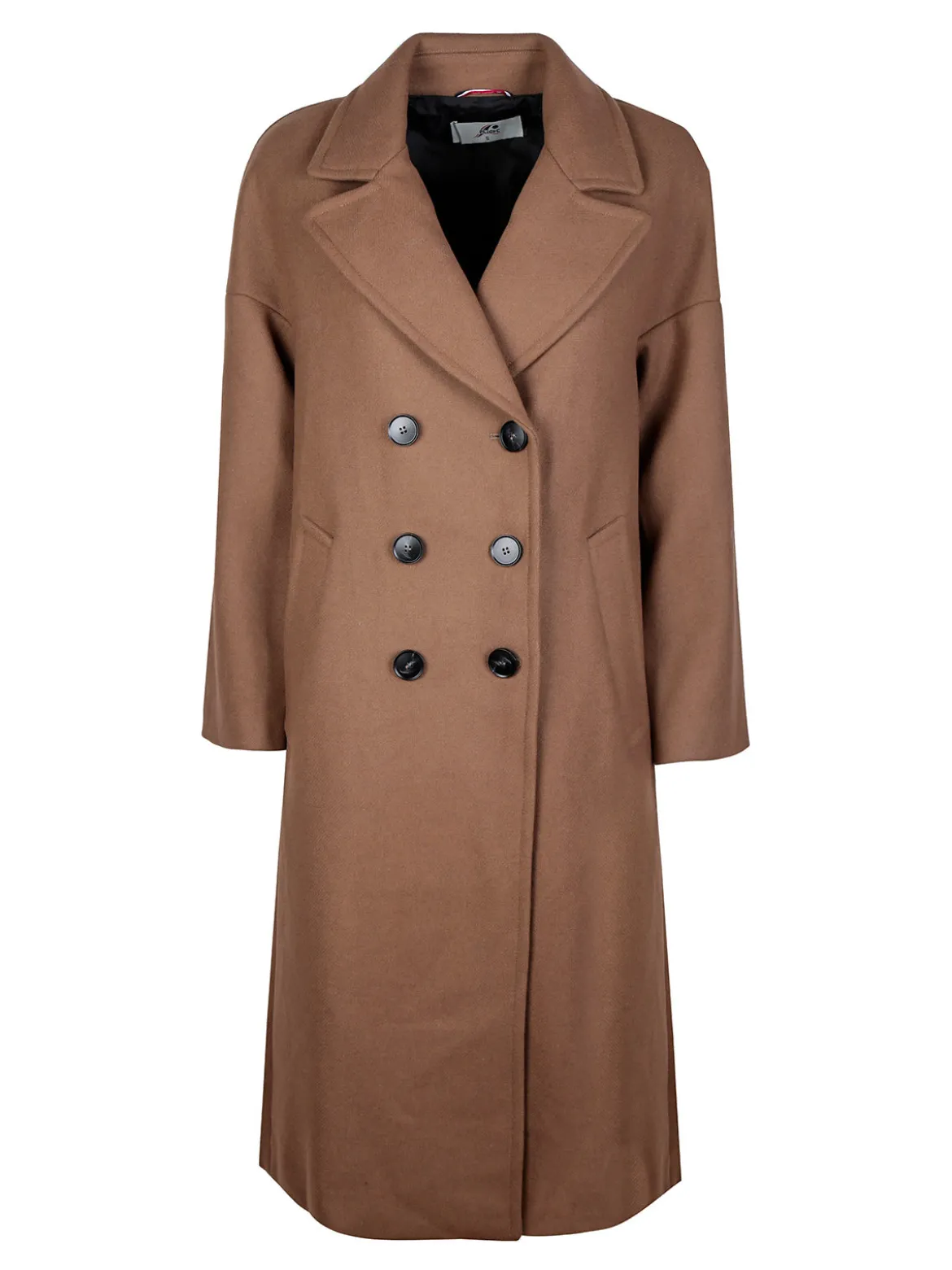 Flight Finery Cappotto donna misto lana con chiusura bottoni a doppiopetto