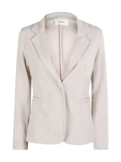 Floria Blazer donna a costine monobottone - beige
