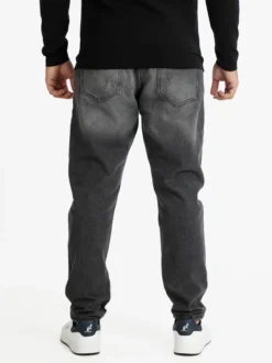 Frankie Malone Jeans grigio da uomo con strappi