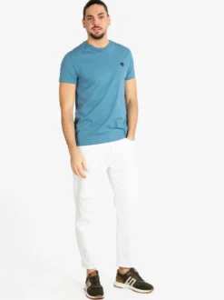 Frankie Malone Pantaloni cropped uomo con strappi