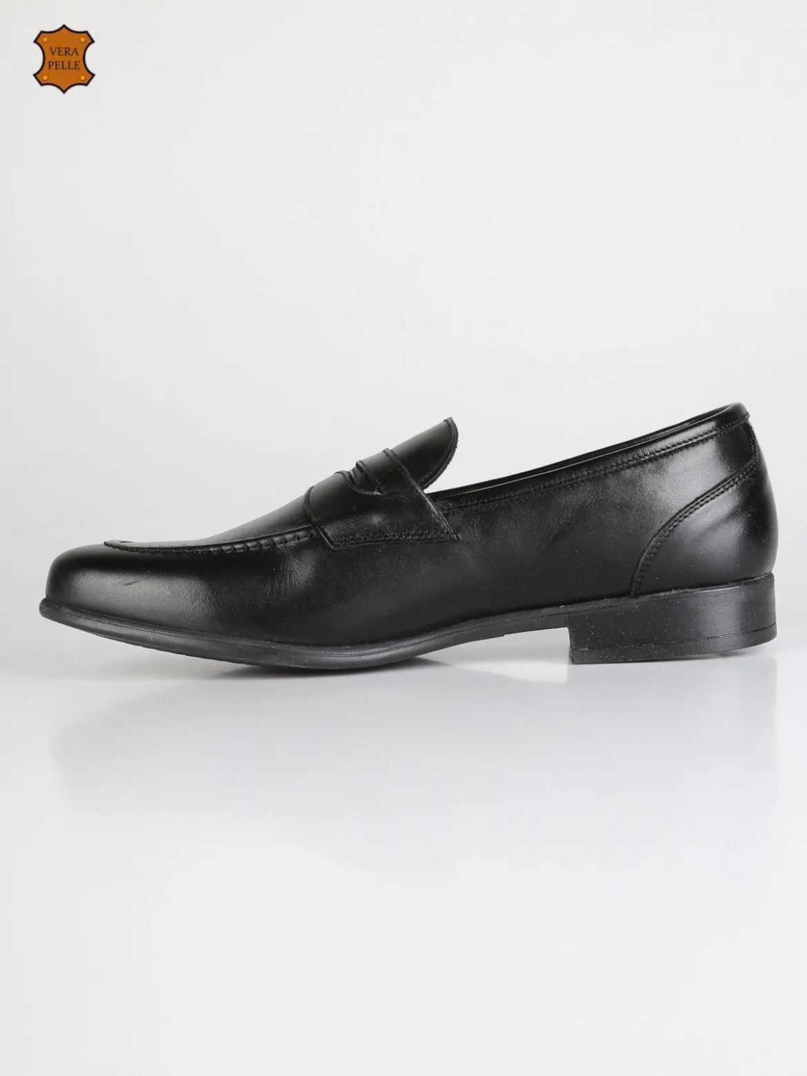 Freetime Mocassini neri in pelle