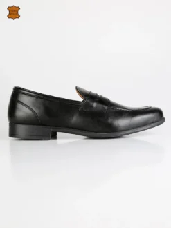 Freetime Mocassini neri in pelle