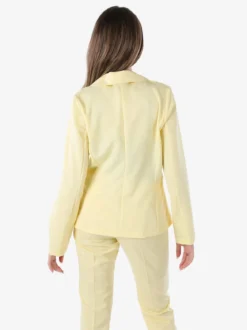Frenetika Blazer donna con bottone - giallo