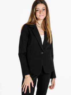 Frenetika Blazer donna monobottone - nero