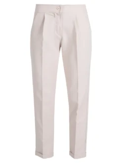 Frenetika Pantaloni classici da donna con risvolto