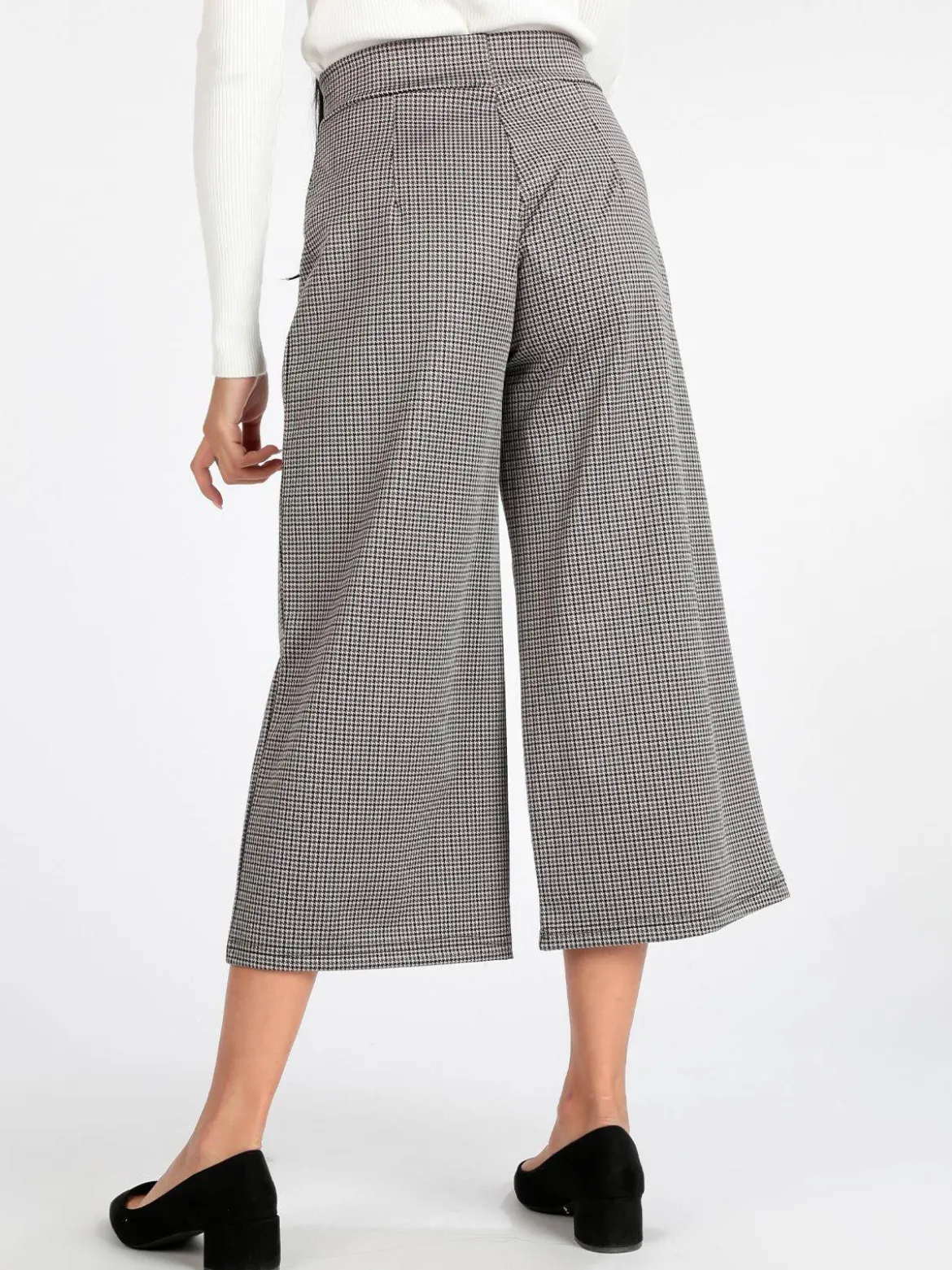 Frenetika Pantaloni culotte donna vita alta