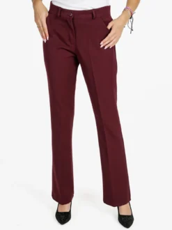 Frenetika Pantaloni donna a zampa - bordeaux